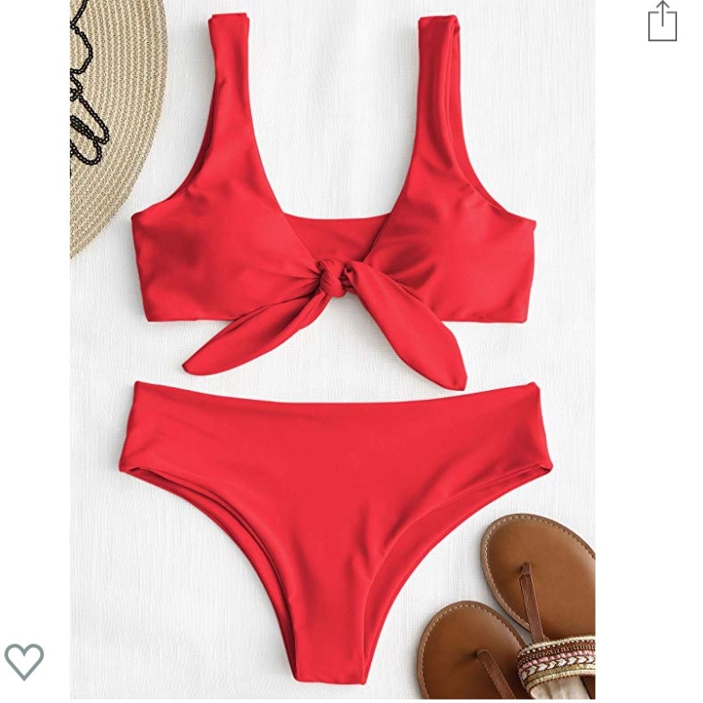 Red bikini